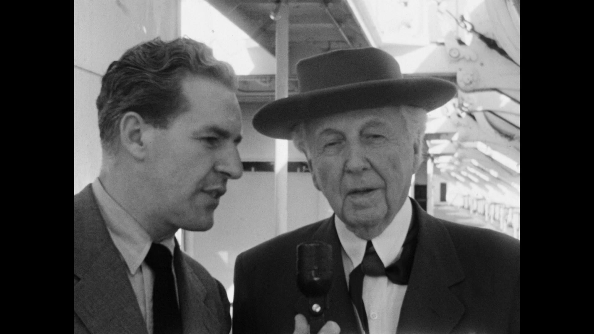 Frank Lloyd Wright, Betty Garrett & Larry Parks